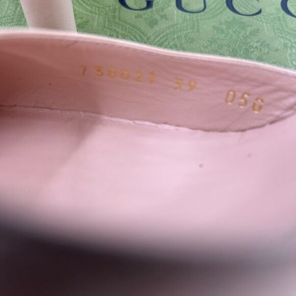 Women’s Gucci, leather platform pumps size 39 made in Italy - Picture 7 of 10